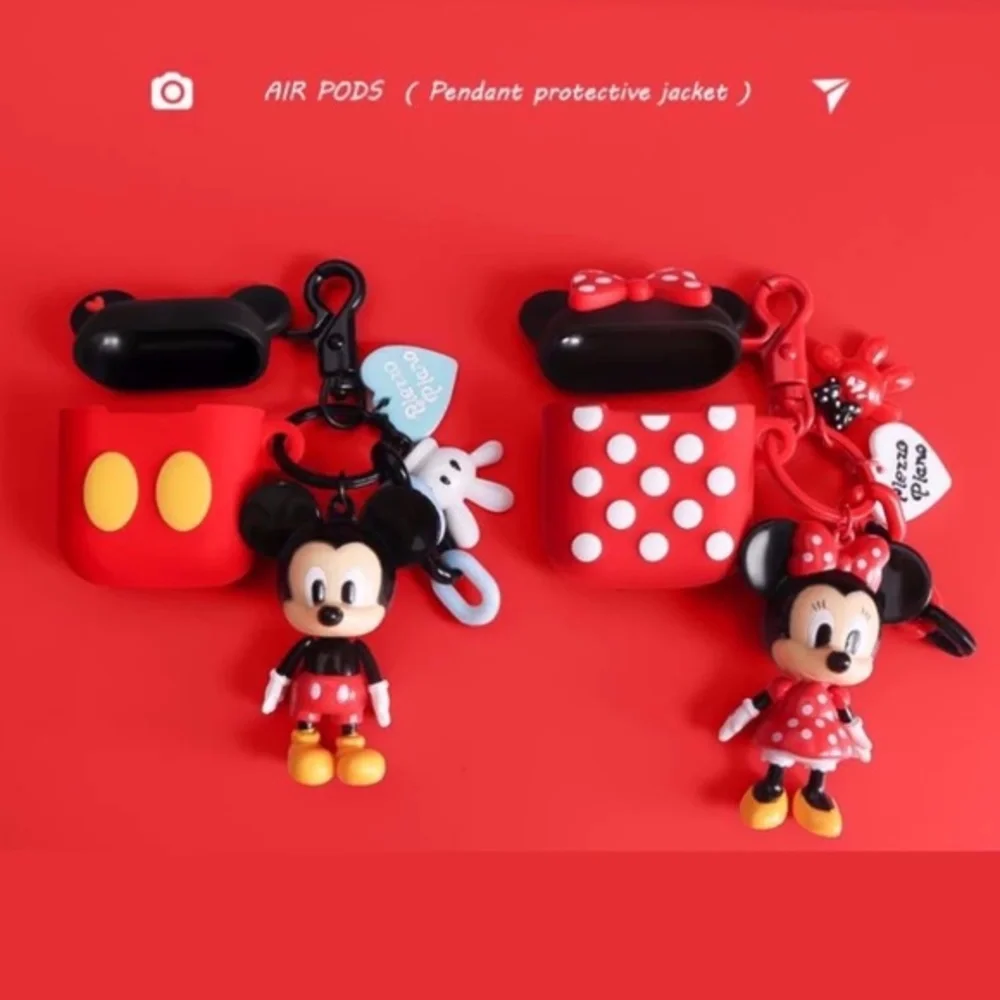 NEW! Minnie & Mickey Mouse AirPod Case